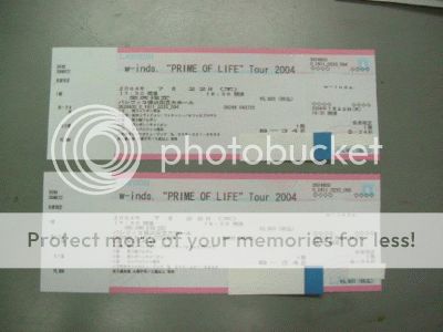 w-inds. PRIME OF LIFE TOUR 2004!!! -- I WOULD DIE TO GET THESE!!!!